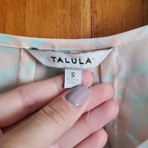 Talula cinched watercolour pattern cami - Picture 5 of 6